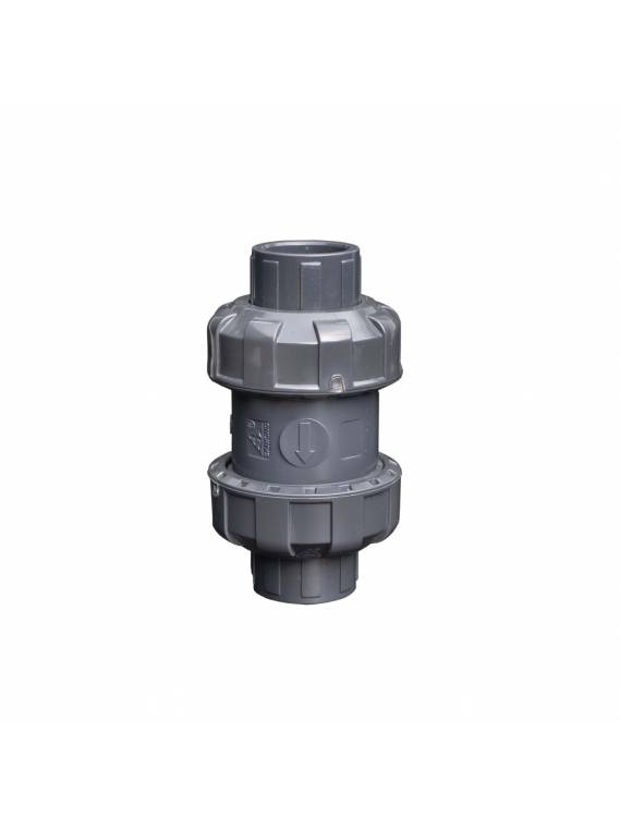 PVC TRUE UNION CHECK VALVE (ASTM SOCKET ENDS)