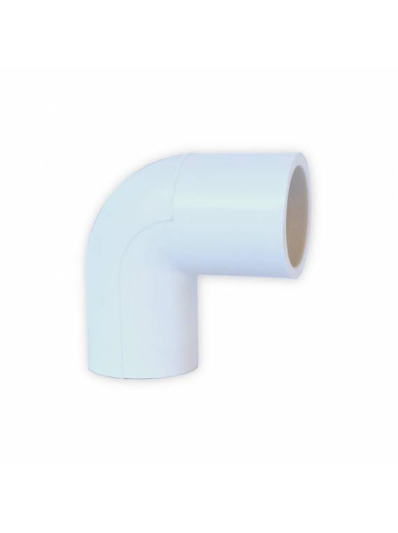 PVC WHITE 90* ELBOW